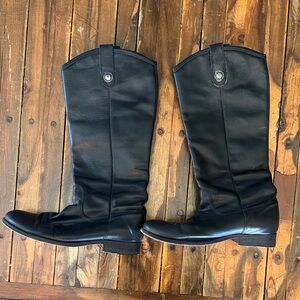 FRYE Melissa Leather Riding Boots